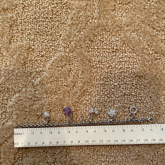 Bracelet with 5 adjustable charms - Picture 5 of 6